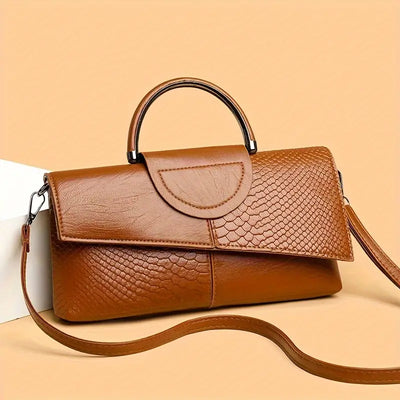 Serpenza Snake Embossed Bag