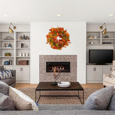 AmberHarvest™ Signature Wreath — Fill Your Home with Lasting Warmth and Fall’s Cozy Magic