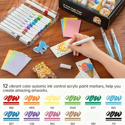 DreamHue™ 3D Painting Set — Ignite Your Child’s Joyful Imagination with Mess-Free Masterpieces