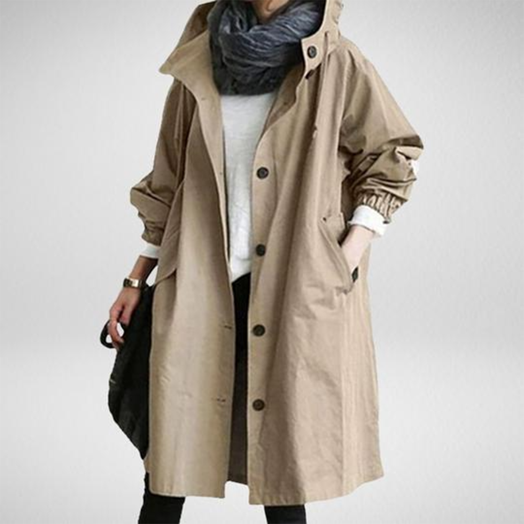 Kimberly | Women’s Casual Long Hooded Coat