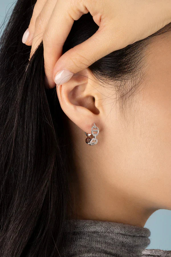 Isla Marina Earring | White Gold 18k