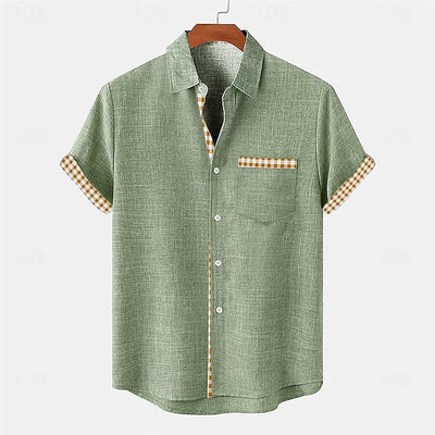 Midday Linen Button-Up Shirt