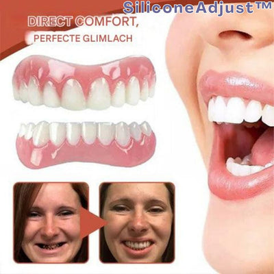 SilqueEase™ — Experience Pain-Free Denture Comfort That Lets You Smile with Confidence All Day