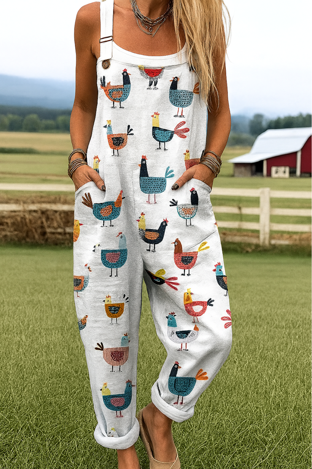 Anita | Artistic Overall Jumpsuit