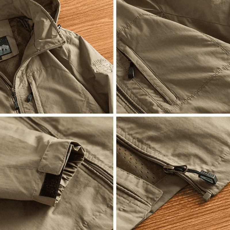 "TrailMaster" Waterproof Hiking Jacket by Cristian Moretti®