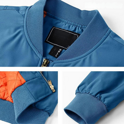 Avencea - Stylish & Functional Winter Jacket with Orange Lining