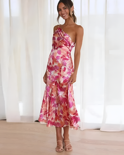 Ashley ~ Maxi Dress with Floral Pattern