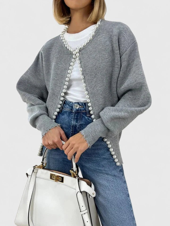 THE CORVELLA PEARL | CARDIGAN