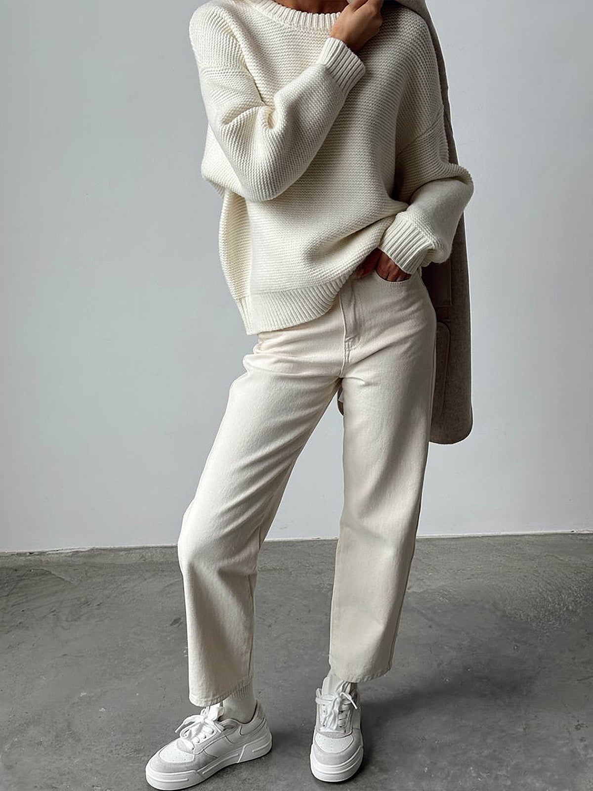 Layla™ | Cozy Patchwork Knit