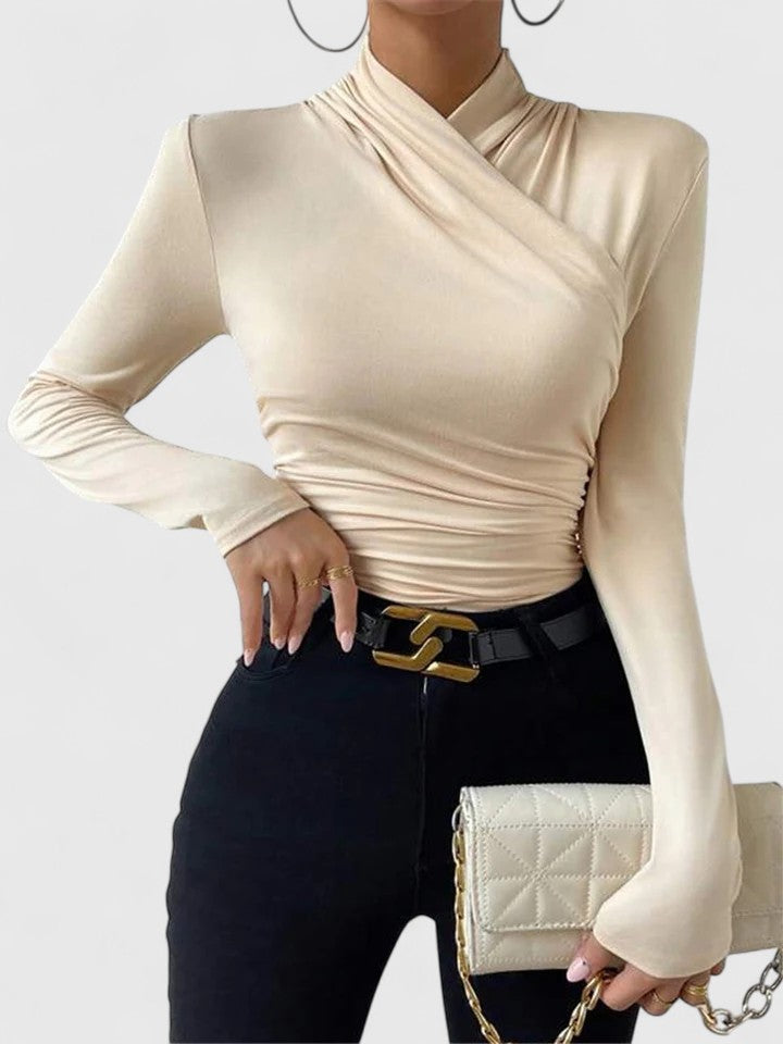 Pearl | Elegant Wrap Top