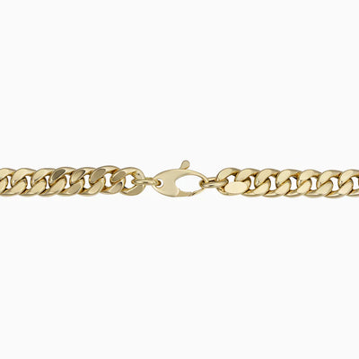 Estate Cuban Bracelet | White Gold 16k