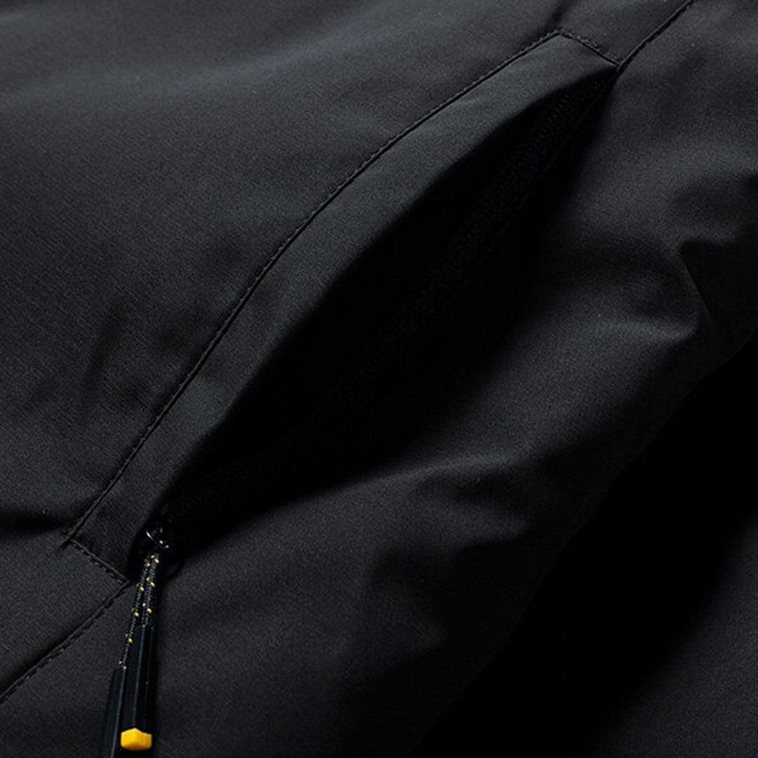 Avencea - Long winter coat with padded interior for men