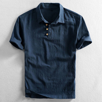 Brandon | Linen Polo