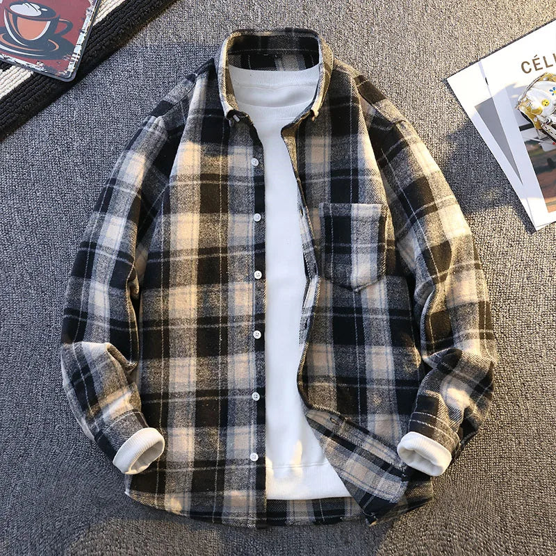 Hudson Plaid Flannel Shirt