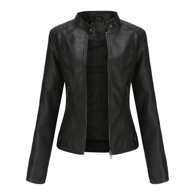 Ella | Women’s Elegant Slim-fit Biker Jacket