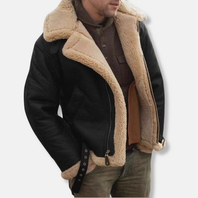 Aquila Nera – Shearling Aviator Jacket