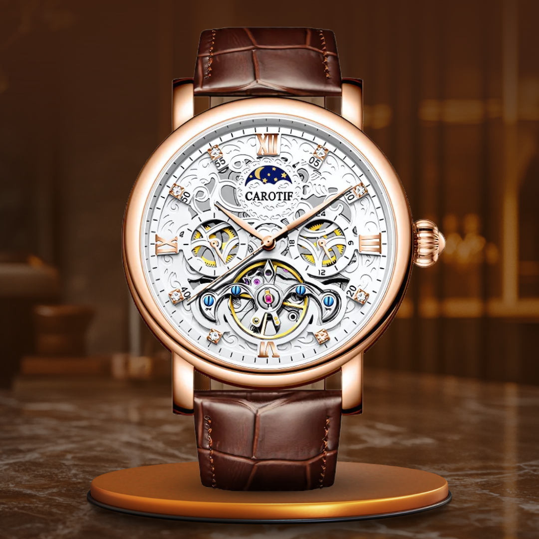 BUSINESS LEATHER STRAP MECHANICAL AUTOMATIC WATCH™