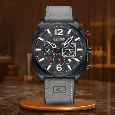 Harry Melbourne® - Excellent Business Leather Quartz Watch