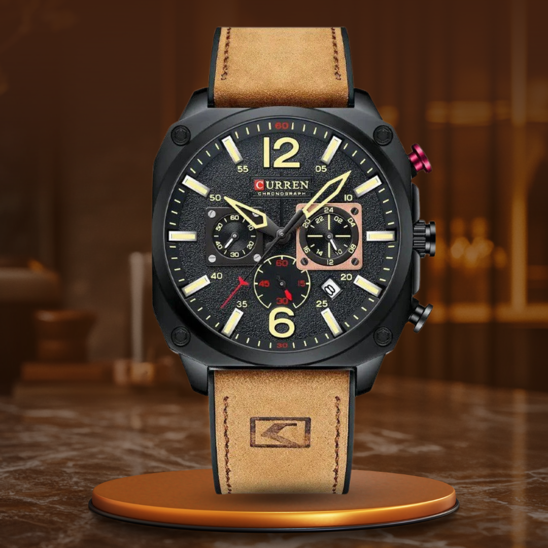 Harry Melbourne® - Excellent Business Leather Quartz Watch