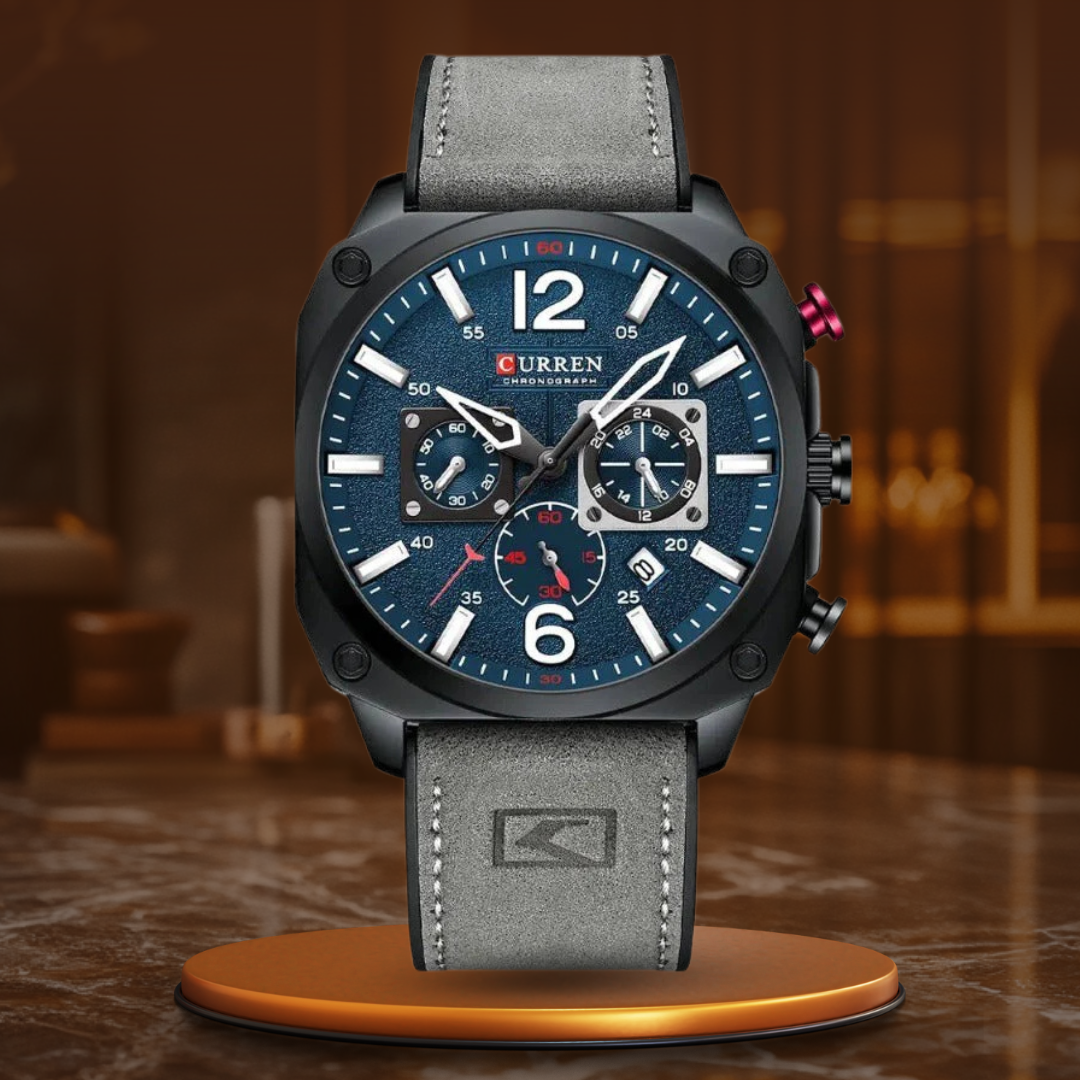Harry Melbourne® - Excellent Business Leather Quartz Watch
