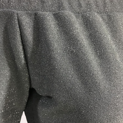 Avencea - Glitter dress for women with short sleeves and long cut