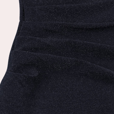 Avencea - Glitter dress for women with short sleeves and long cut