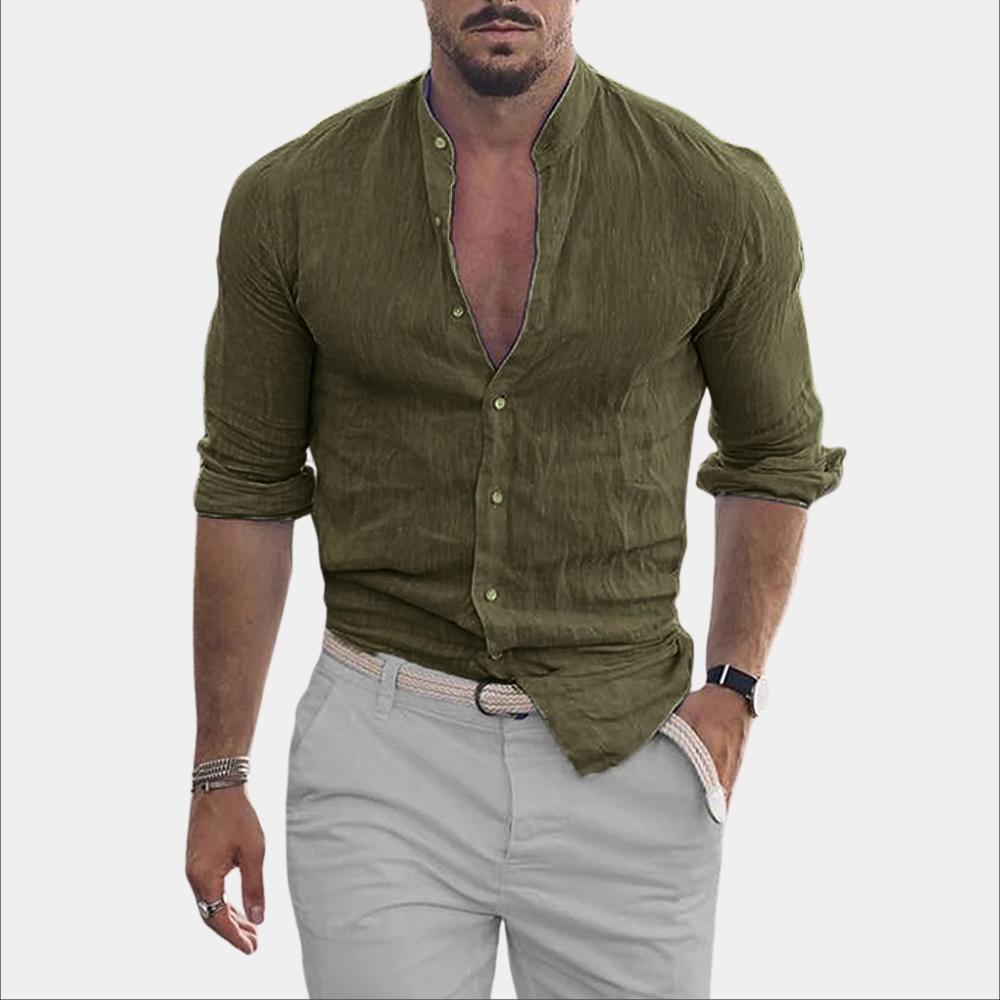 Avencea Casual Men's Shirt - Elegance and Lightness in Casual Clothing
