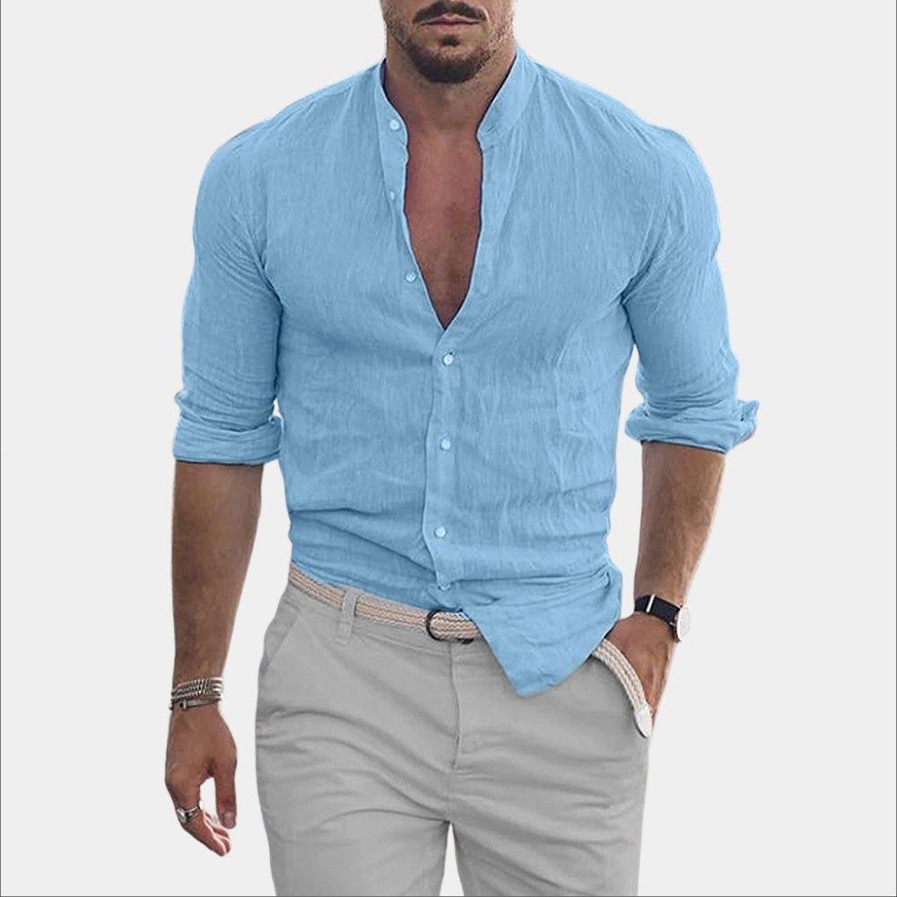 Avencea Casual Men's Shirt - Elegance and Lightness in Casual Clothing