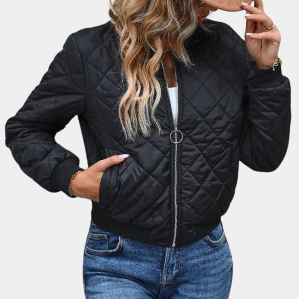 Avencea - Stylish Women's Bomber Jacket
