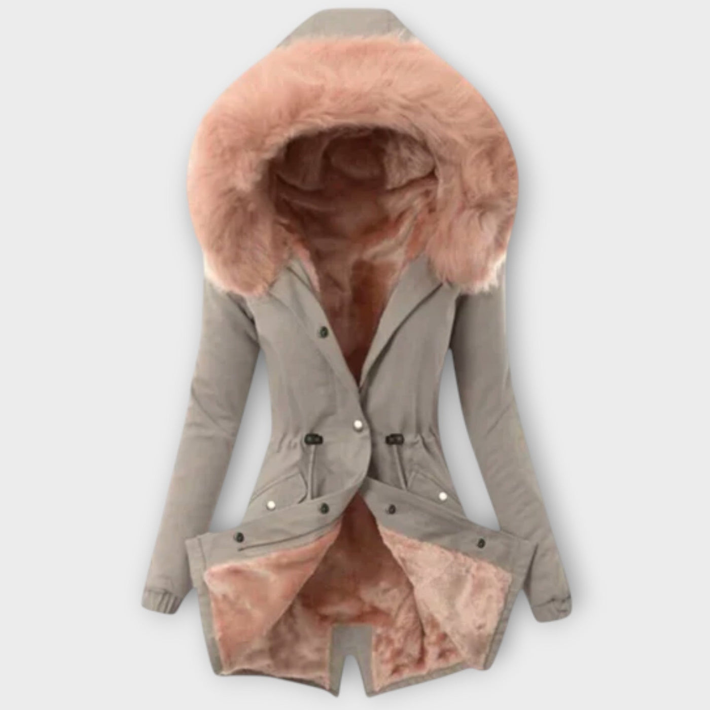 NORTHLINE STUDIO | Chic Winter Jacket with Fur