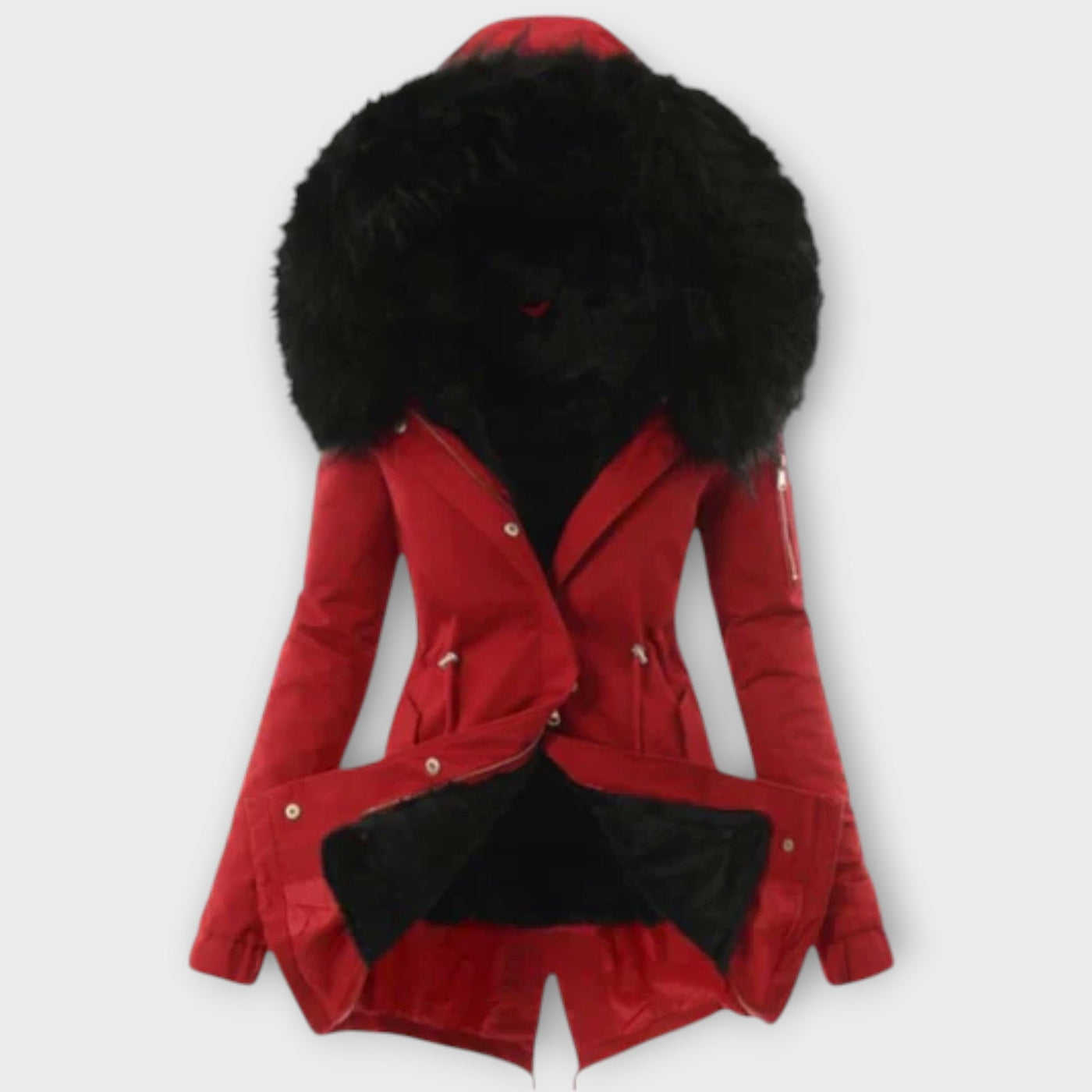 NORTHLINE STUDIO | Chic Winter Jacket with Fur