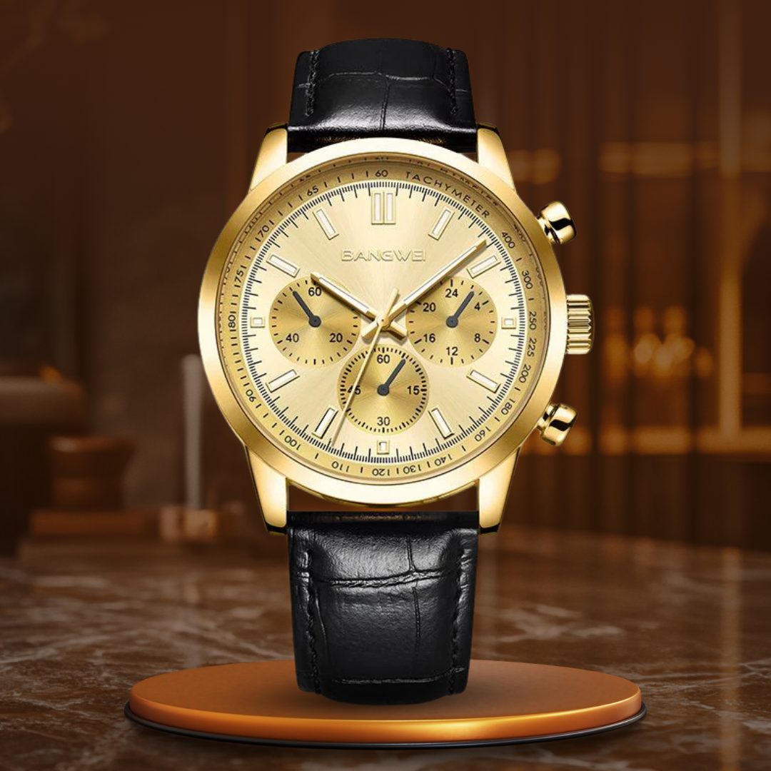 Casual Sport Military Business Leather Quartz Watch™