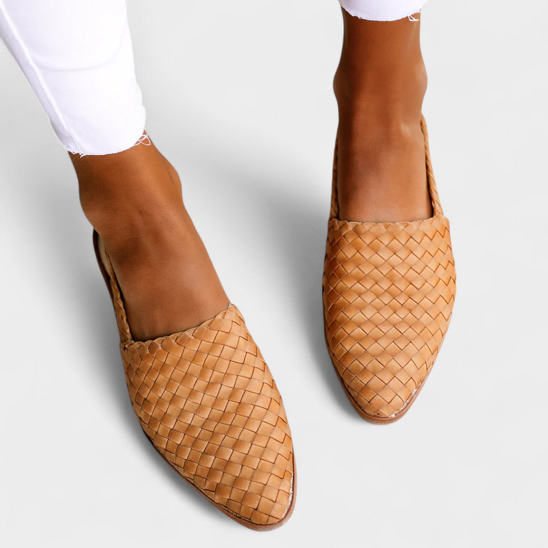 NINA | WOVEN SLIP-ON LOAFERS