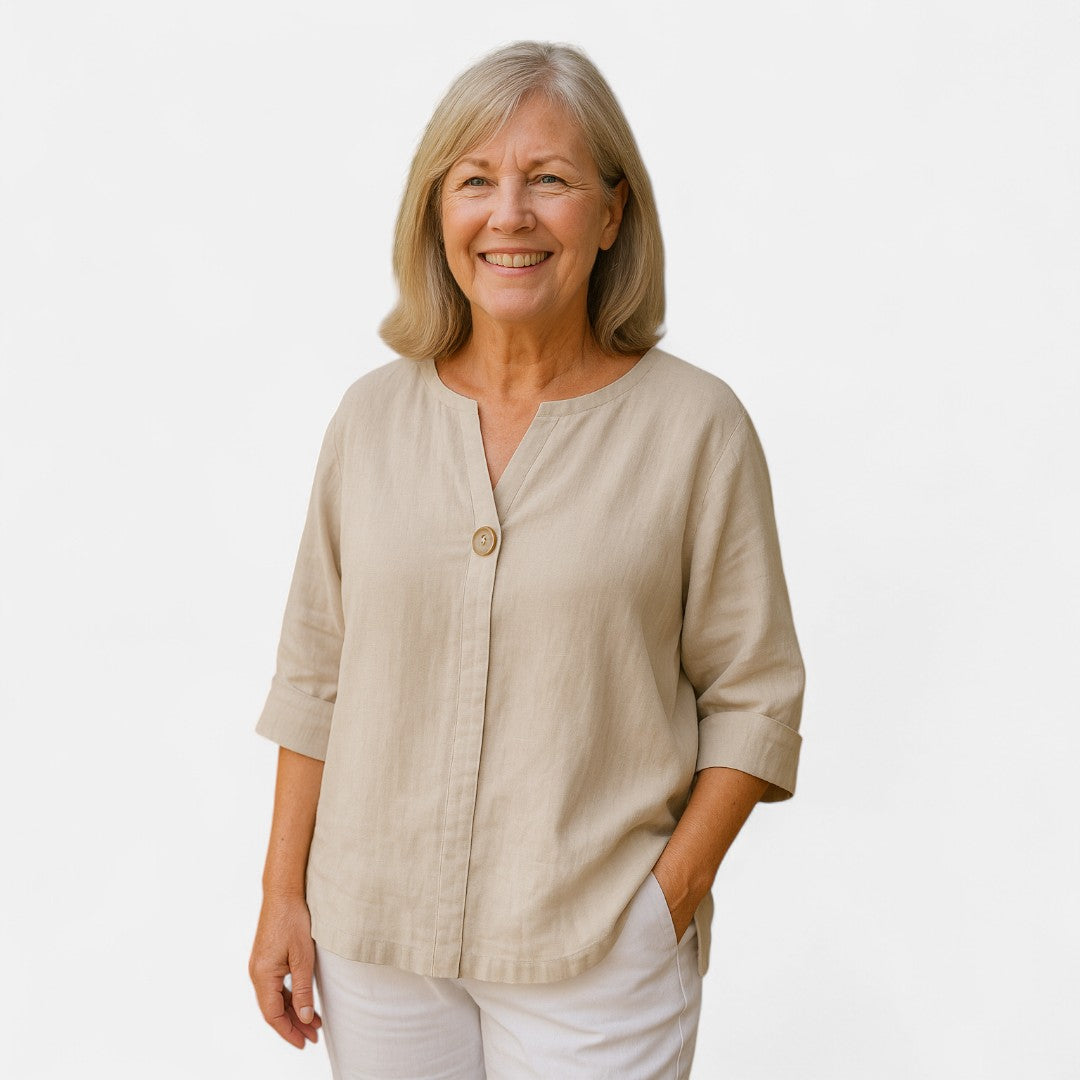 NORTHLINE STUDIO™ | Flattering Loose Fit Blouse