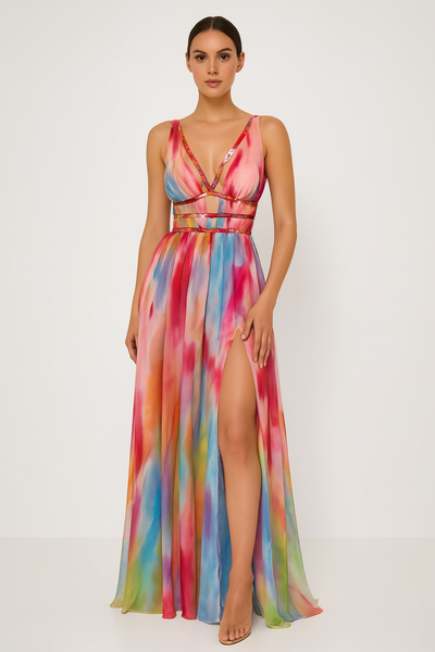 Ella™ | Painted Maxi Dress