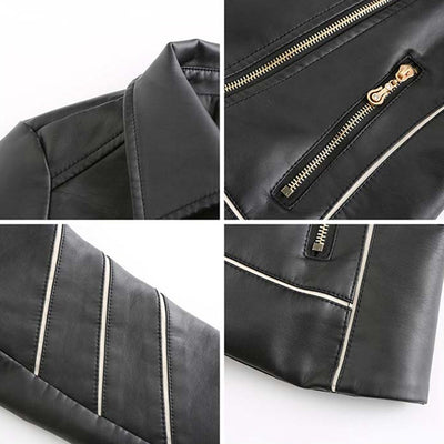 Avencea - Stylish Leather Jacket