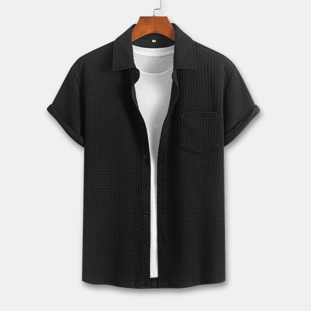 Lux Grid Button-Up