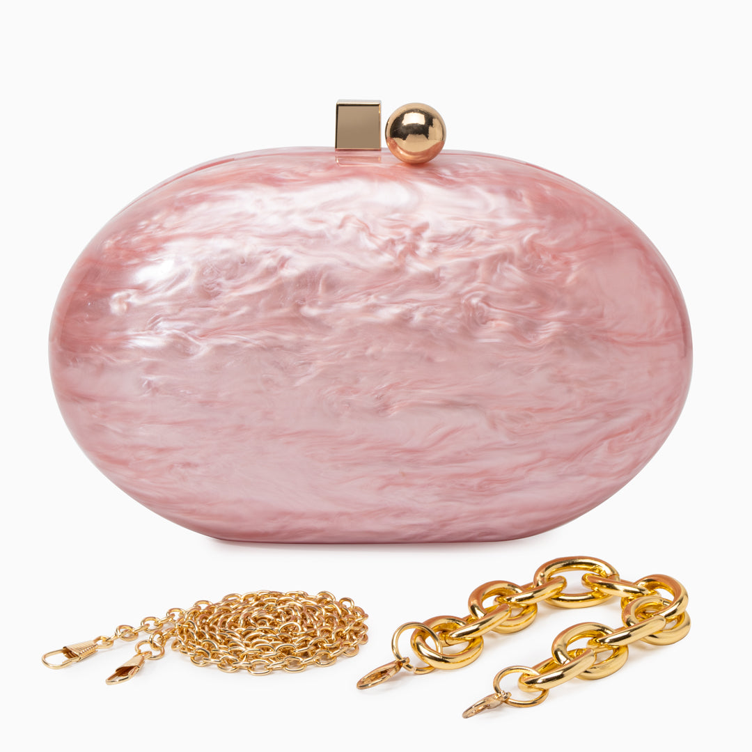 Skylynn Acrylic Clutch Bag