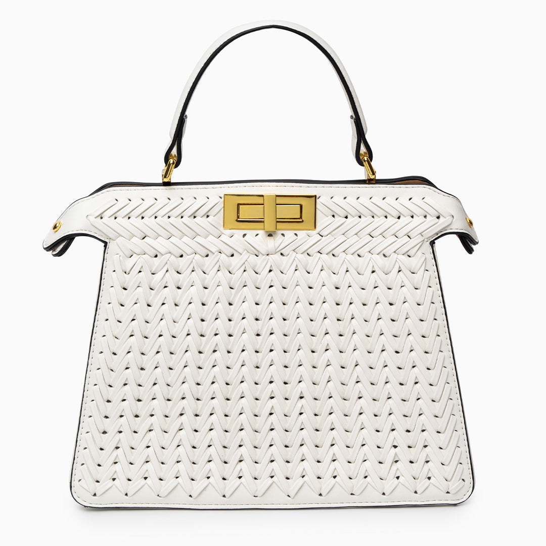Dionne Woven Handbag