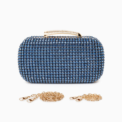 Sara Diamond Encrusted Clutch Bag