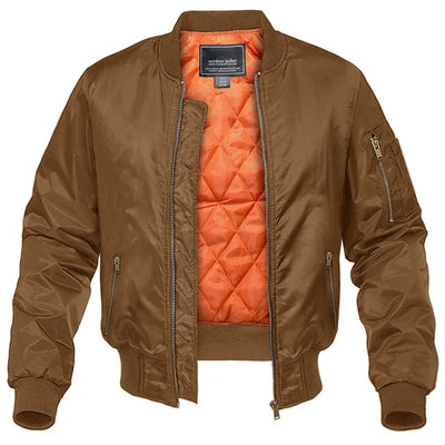 Avencea - Stylish & Functional Winter Jacket with Orange Lining