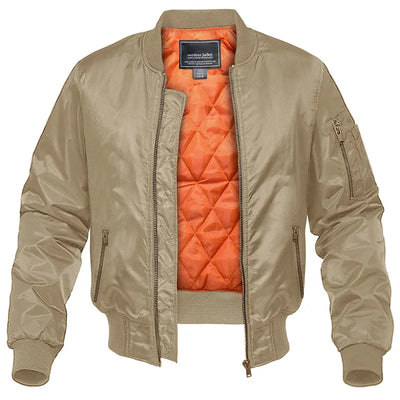 Avencea - Stylish & Functional Winter Jacket with Orange Lining
