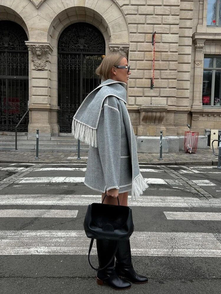 Avencea Scarf Jacket