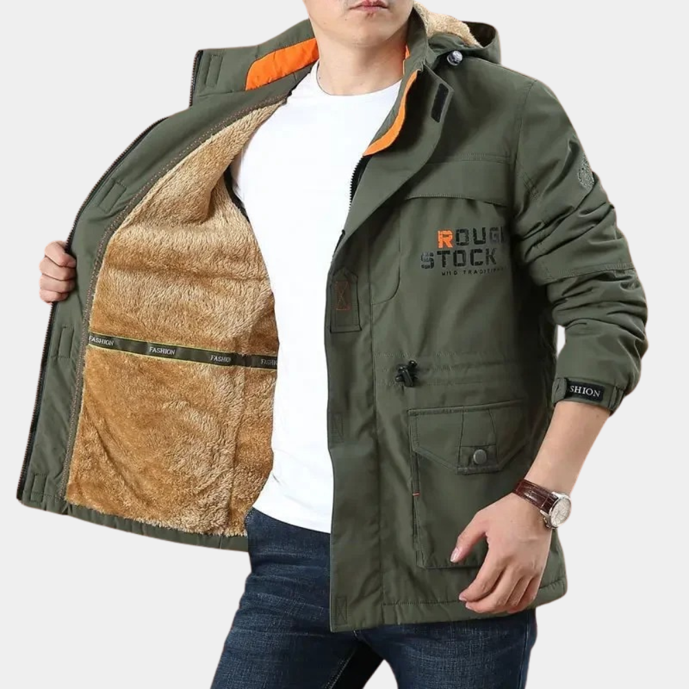 Avencea - Men's Cargo Summer Jacket