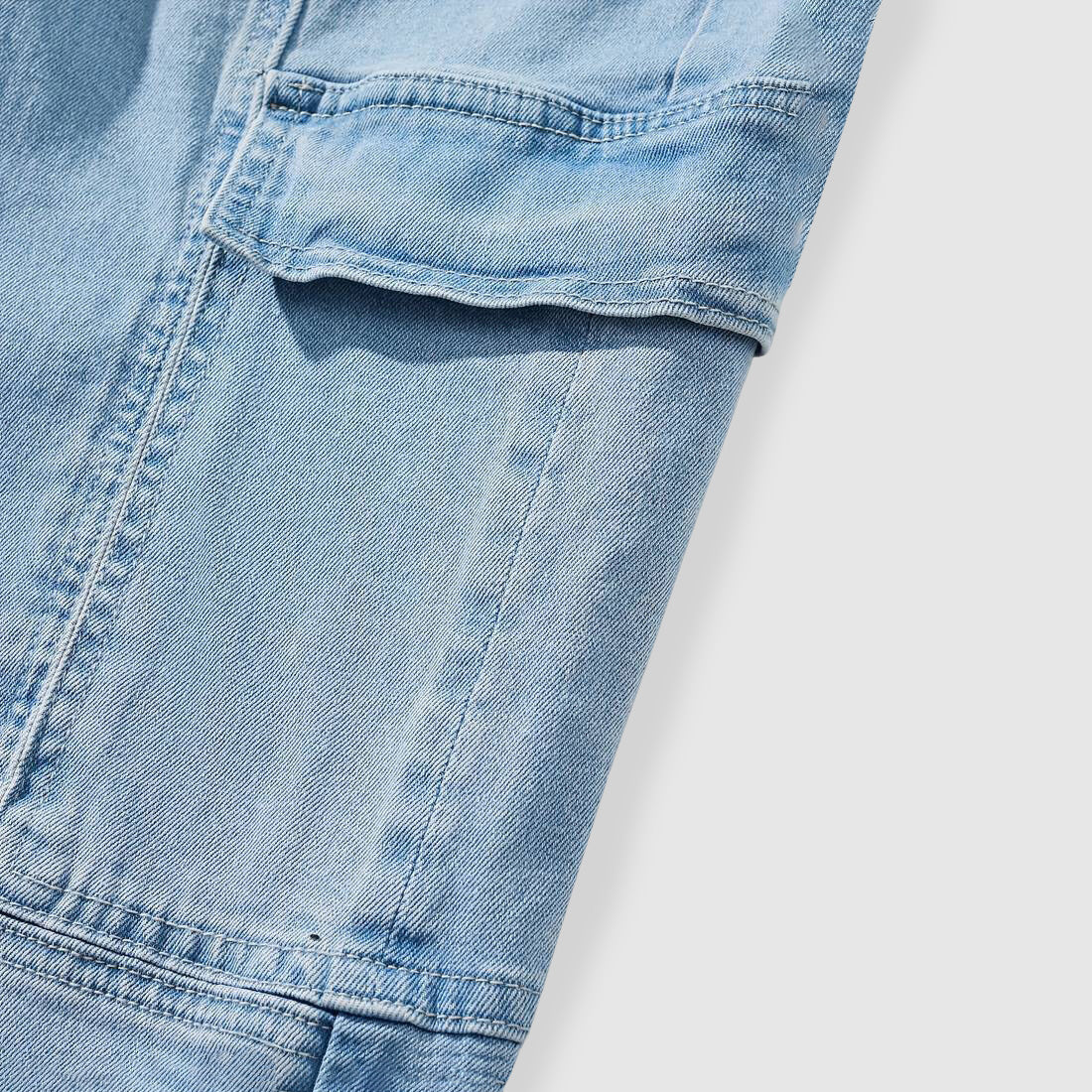 Vento Strada – Cargo Denim Jeans