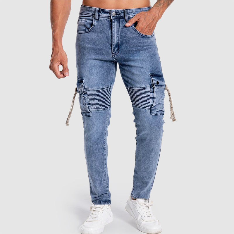 Vittorio – Cargo Denim Jeans