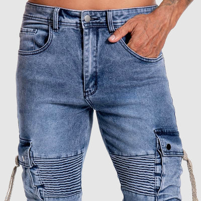 Vittorio – Cargo Denim Jeans