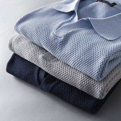 Dario Aurelio Mesh Polo Shirt