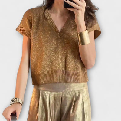 Elegant Gold – Two-Piece Set