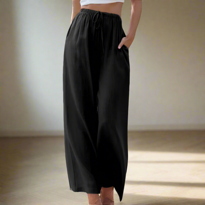 Charlotte | Elegant Cotton Trousers